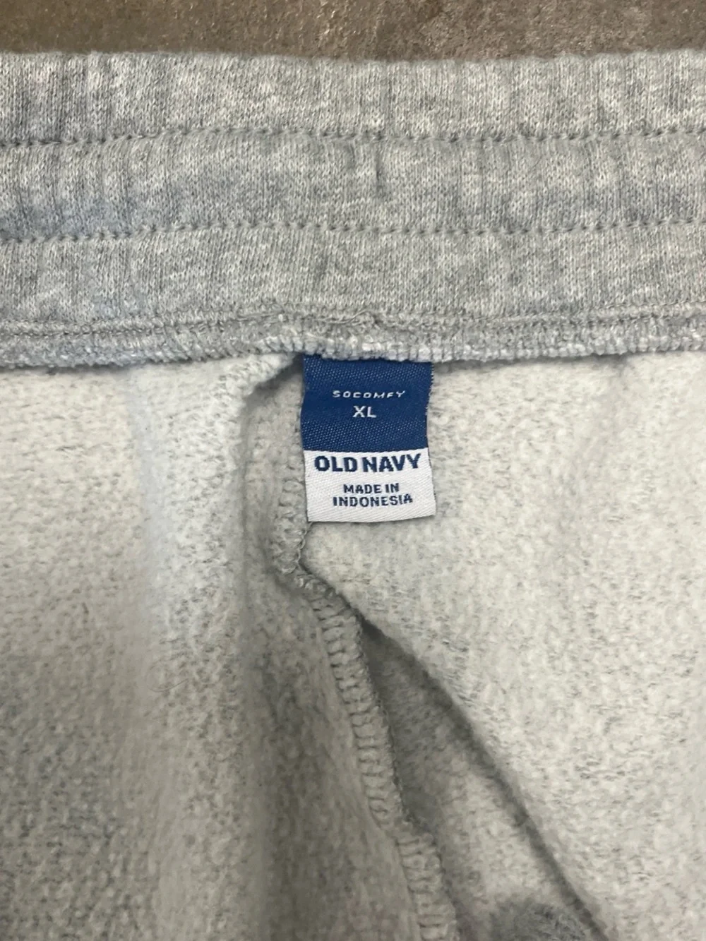 Y2K Old Navy Wide Leg Sweatpants Men’s Extra Large Gray Lightweight Streetwear